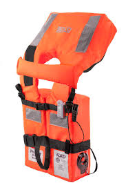 Besto Redding SOLAS 2010 Foam lifejacket, adult 43+, with light, Bestolux, Holland, part no: RE14009L