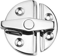 EVAL STAINLESS STEEL – AISI316 ROUND DOOR LATCH, PART NO: Eval - 01030