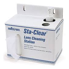 Sta-Clear® Metal Lens Cleaning Station