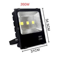 LED flood light IP65 200w AC220V / Đèn pha LED IP65 200w AC220V