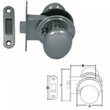 EVAL MAGNETIC PRIVACY DOOR LATCH-EGG, PART NO: Eval - 03395