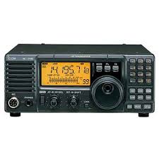 Marine MF HF transceiver, Icom M718 Japan