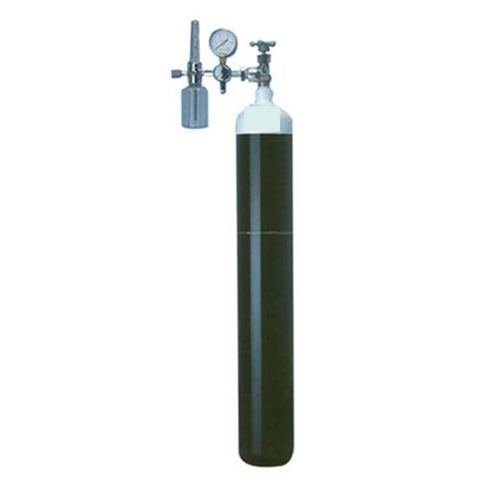 Medical oxygen in 40l cylinder with regulator and mask