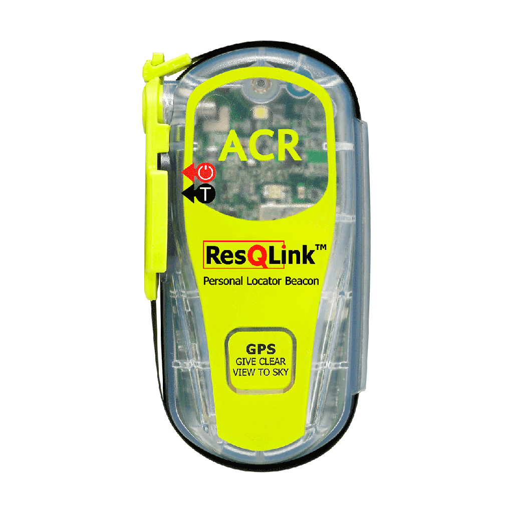 ACR ResQLink™ 400, 406 GPS PLB with Multi-Terrain Accessory
 Clips