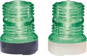 EVAL ALL-AROUND LIGHT GREEN 12V/10W 360° BLACK BASE, PART NO: 03215-Β