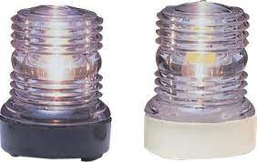 EVAL ALL-AROUND LIGHT WHITE 12V/10W 360° WHITE BASE, PART NO: 03205-W