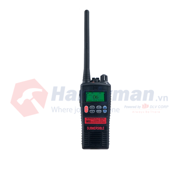 ATEX IIA INTRINSICALLY SAFE Marine Portable VHF with LCD screen, Entel UK  /  ATEX IIA VHF xách tay an toàn cho hàng hải có màn hình LCD, Entel UK