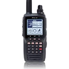 Air band 5W handheld transceiver with VOR navigation