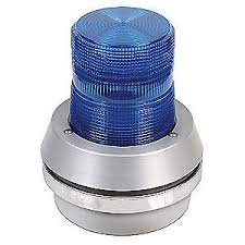 Bacharach Audible/Visual Alarm, 120 VAC, Blue Strobe, part no: 3015-5804 / Báo động bằng âm thanh/hình ảnh Bacharach, 120 VAC, Đèn nháy màu xanh, mã hàng hóa sản phẩm: 3015-5804