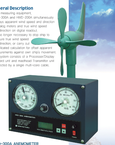 Digital Aenometer Wind speed system HWD-200A 