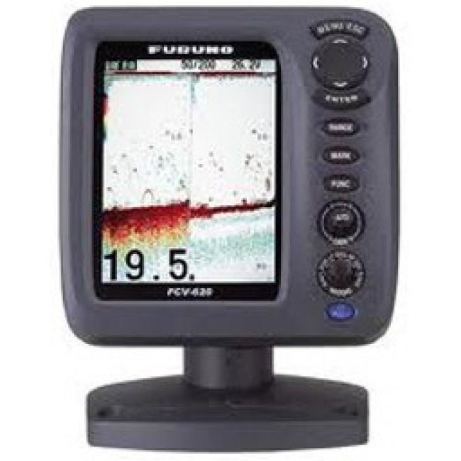 Furuno FCV620 echosounder w/ Thru-Hull Tri Ducer(depth/speed/temp)