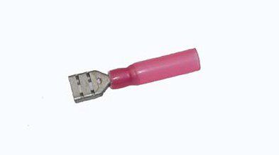 EVAL HEAT SHRINK FEMALE DISCONNECTOR TERMINALS, PART NO: Eval - 04365-1R