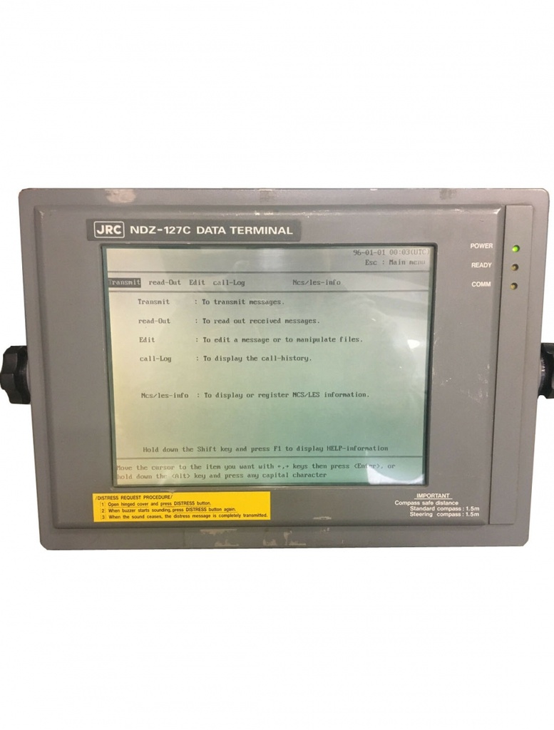 JDC NDZ-127C Data Terminal for Inmarsat-C JUE-75C