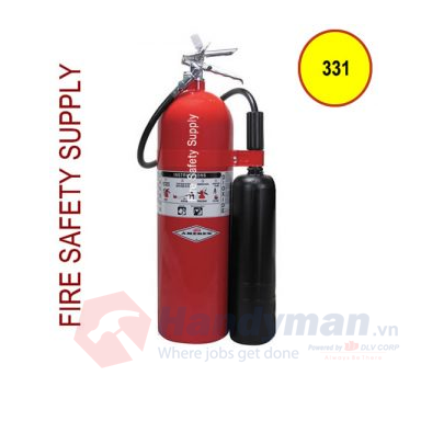  Amerex model #331 15lb Carbon Dioxide extinguisher 