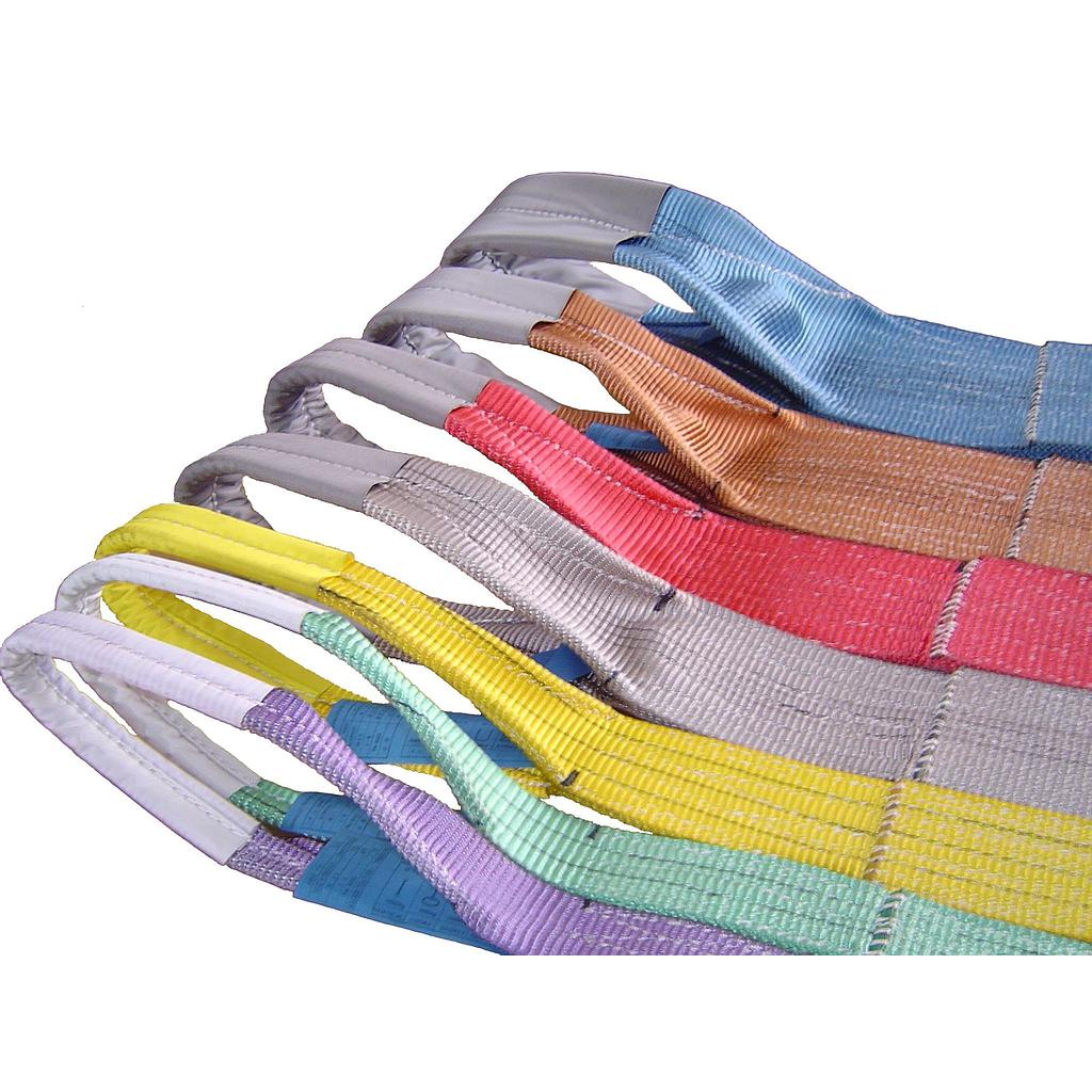  Polyester Webbing Sling SWL: 5 ton, length 5m width 25mm