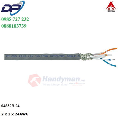 0.3/0.5 KV Shield Control Cable 2C x 1.5 SQMM(60/0.18)