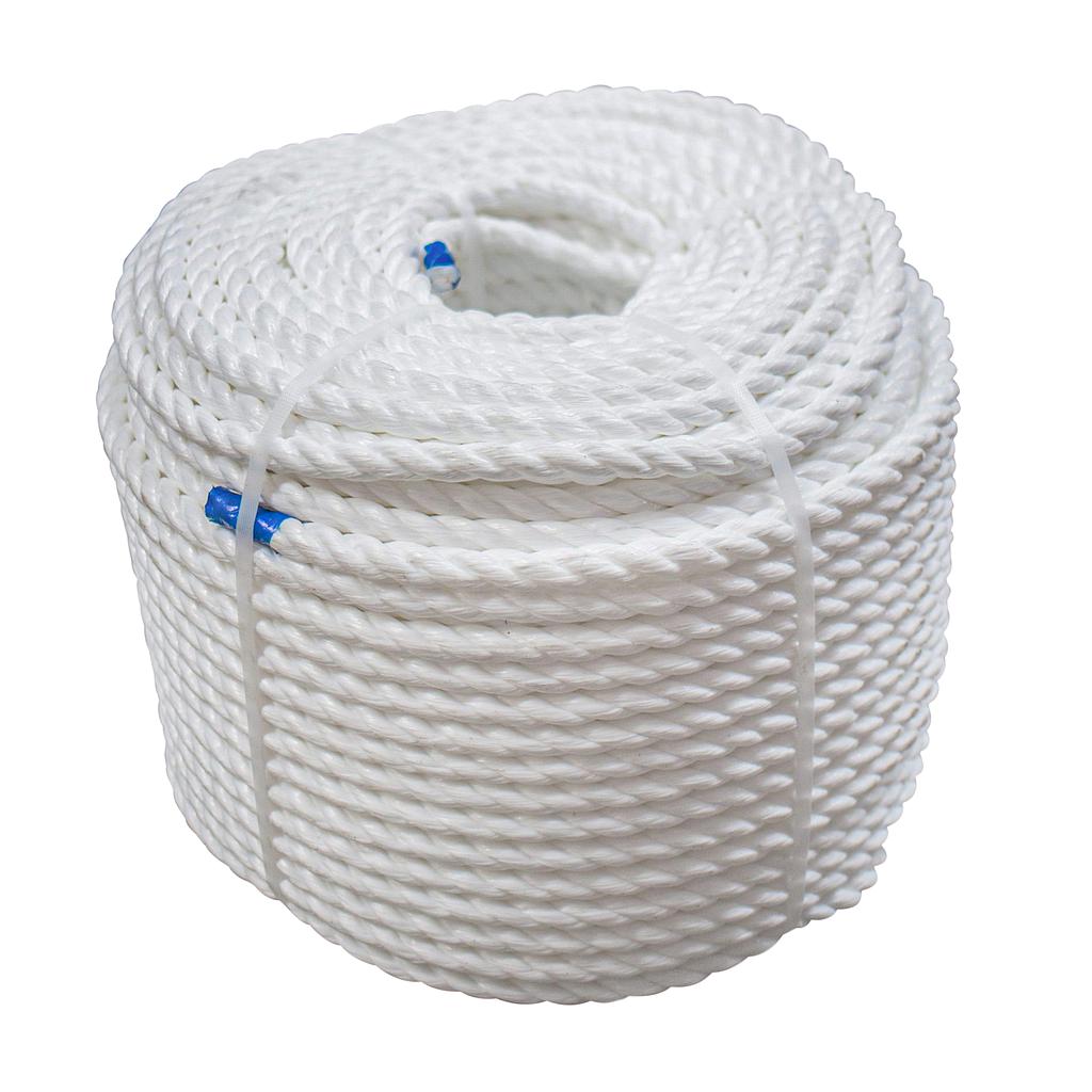 10mm White Polypropylene Rope (220m Coil)