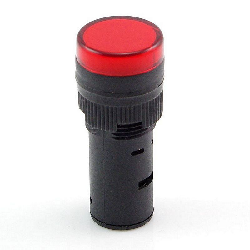 12VDC red 16mm signal light