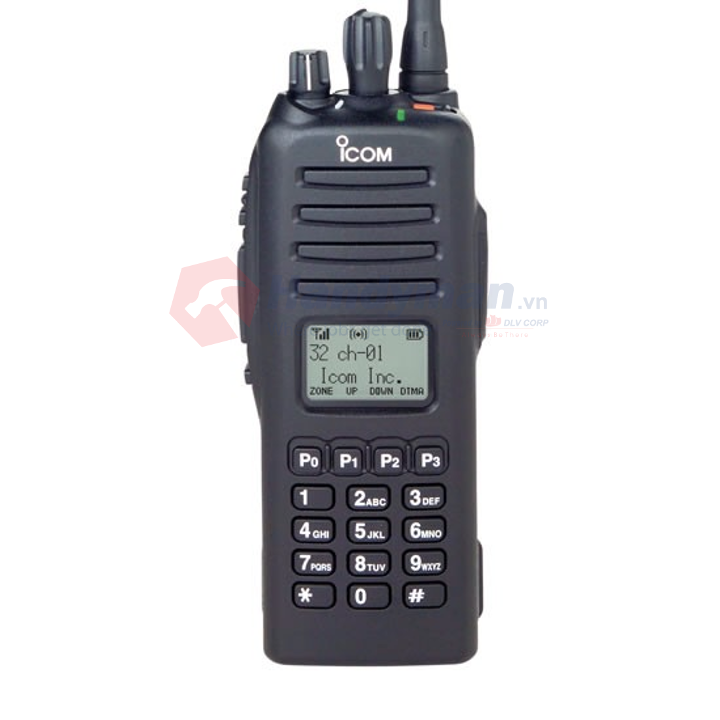 136-174MHz P25 radio, full DTMF keypad