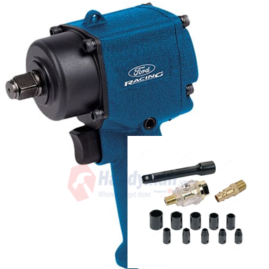 16PC 1/2” Dr.Air Impact Wrench Kit