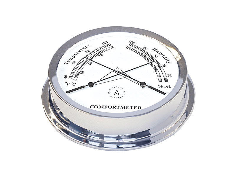 175 mm brass comfortmeter. Chromated brass