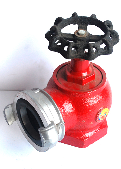 2" Van góc cứu hỏa không ngàm ψ50 / Fire ball valve, diameter 2" (50mm)