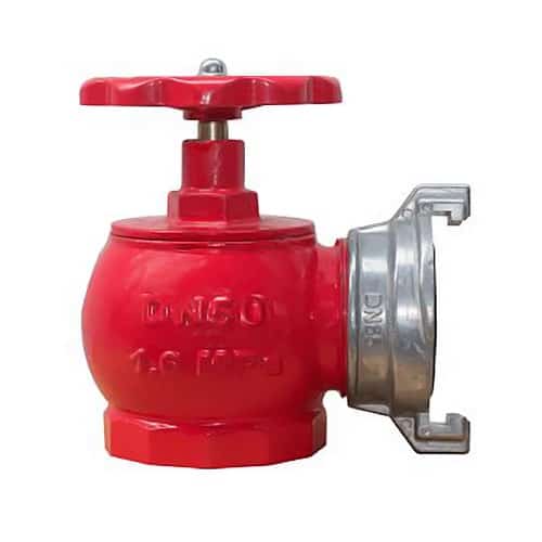 2-1/2" Van góc cứu hỏa không ngàm ψ65 / Fire ball valve, diameter 2-1/2" (65mm)