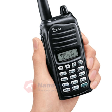 200 channel radio with full DTMF keypad