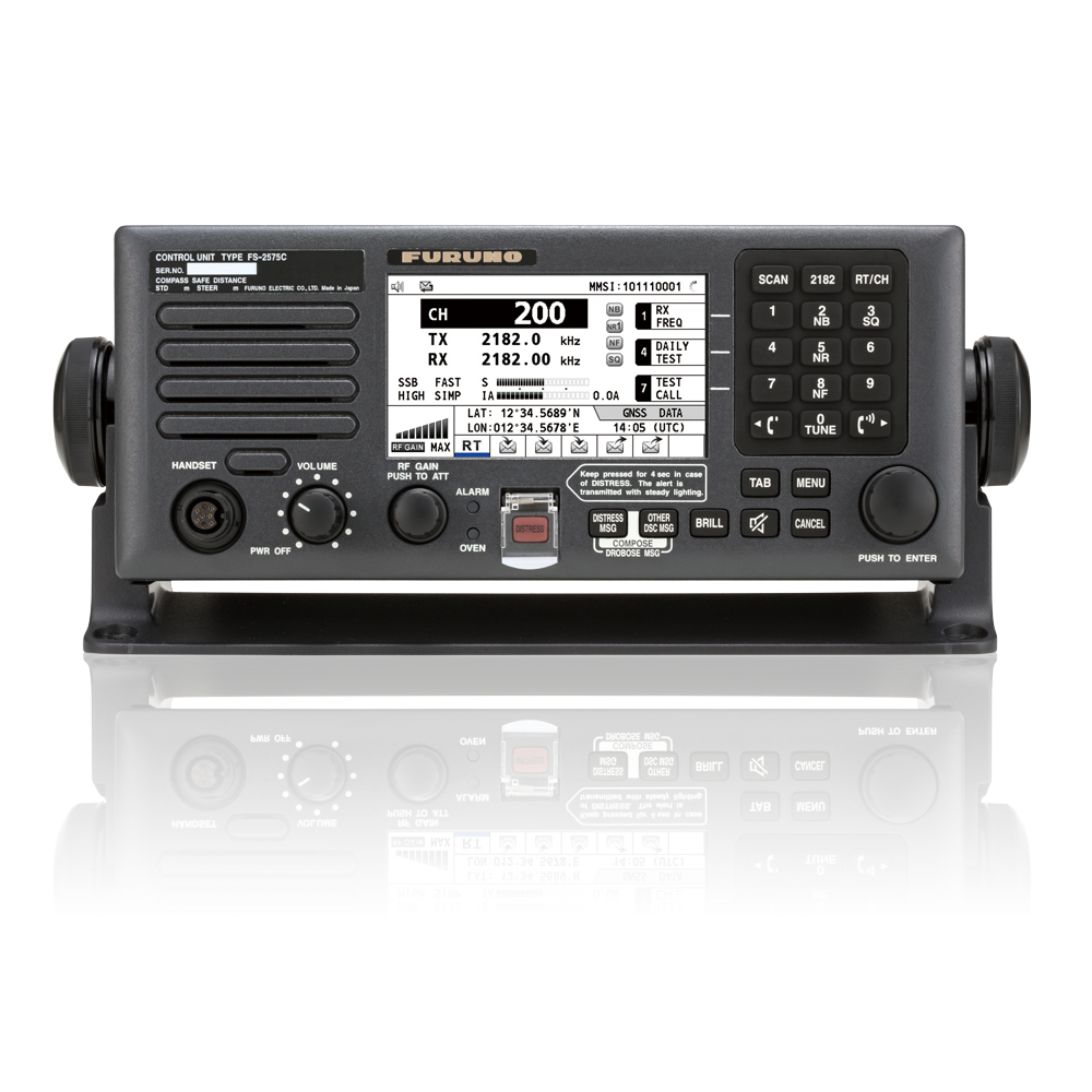 250W MF/HF SSB Radiotelephone Model FS-2575 for 24VDC, without antenna
 