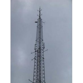 34 Foot Mast Antenna, five Section, Self-supporting LF/MF Antenna 34ft(10m) in height with capacitive top loading & inductive Center Loading. 