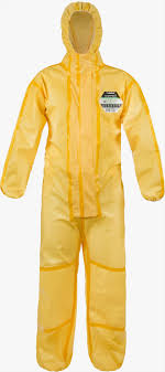 ChemMax® 1 Coverall with double zip & storm flap and elasticated hood, cuffs, waist and ankles