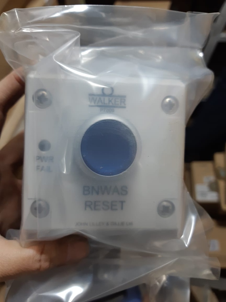 Nút reset từ xa Lilley và Gillie P7009 cho P7007 BNWAS, mã hàng hoá: F2