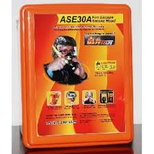 ASE30 30 minutes fire escape smoke hood / Mặt nạ chống ngạt khói thoát hiểm khi có cháy 30 phút ASE30 Demo