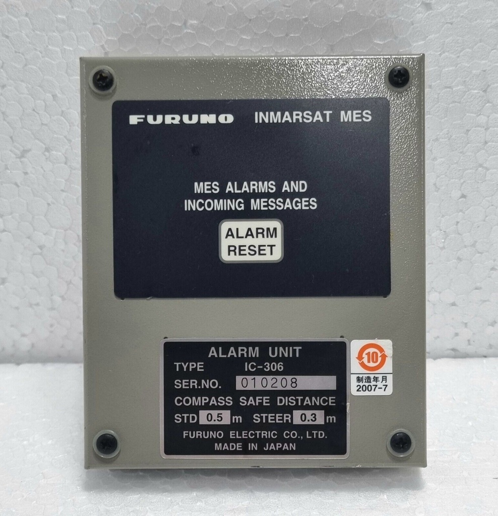 Furuno IC-306/ALARM UNIT for Furuno FELCOM-19-E-30-SSAS/INMARSAT-C MES / Furuno IC-306/BỘ BÁO ĐỘNG dành cho Furuno FELCOM-19-E-30-SSAS/INMARSAT-C MES