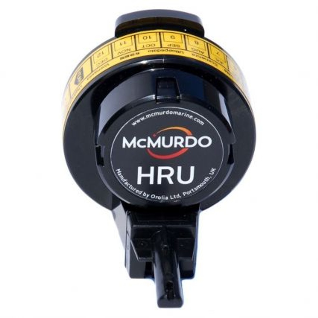 McMurdo Hydrostatic Release Unit (HRU) for E8/G8/SAFE/SAFEPRO/SAFEPRO AIS radio beacons, part no: 23-145A