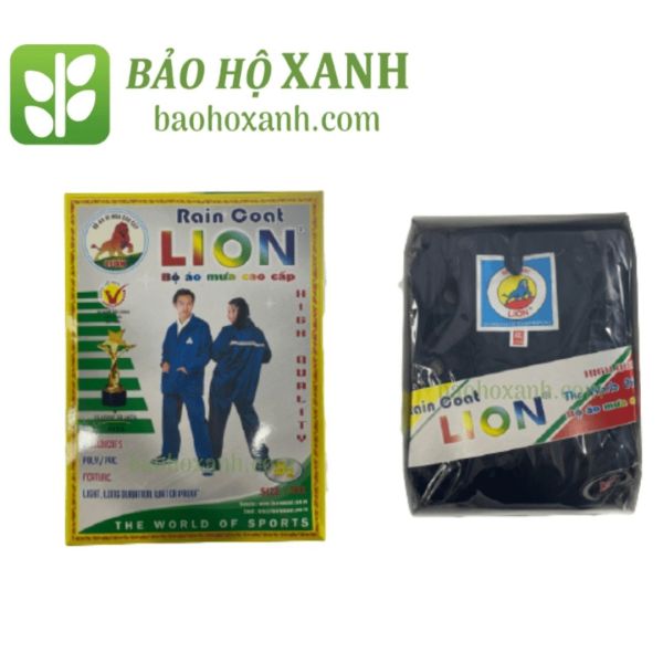 Áo Mưa Bộ Toàn Thân 1 Lớp Lion Chính Hãng Cao Cấp – QAM0008