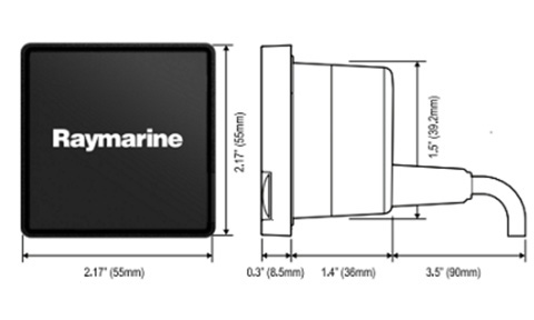 Raymarine AXIOM XL 24 Rear Mounting Kit, part no: R70670