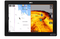 Raymarine AXIOM+ 12 RV, Multi-function 12” Display with integrated RealVision 3D,600W Sonar with RV-100 transducer with North America Navionics+ Chart, part no: E70639-03-NAG