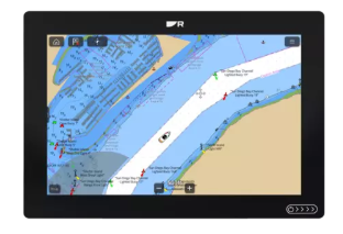 Raymarine AXIOM+ 12, Multi-function 12” Display with LightHouse North America Chart, part no:E70638-00-102