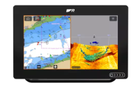 Raymarine AXIOM+ 9 RV, Multi-function 9” Display with integrated RealVision 3D,600W Sonar with RV-100 transducer with Chile, Argentina andEaster Island Navionics Chart, part no:E70637-03-CAE