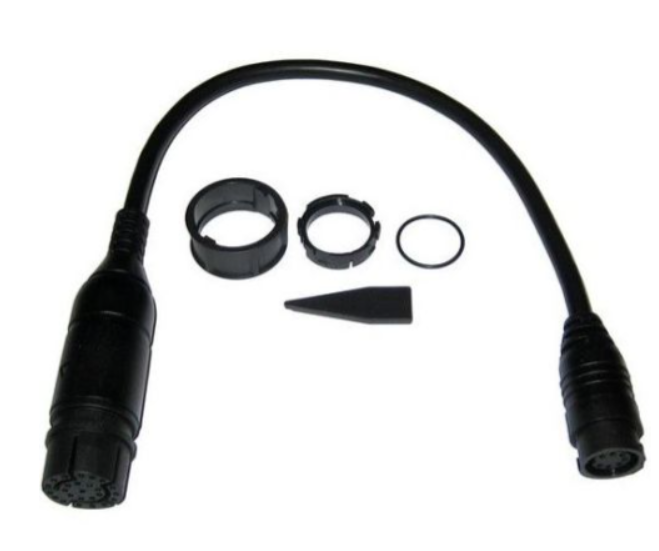 Raymarine Adaptor Cable (7 pin to 25 pin) to attach an Airmar transducer (7 pin) to AXIOM RV (25 pin), part no: A80488