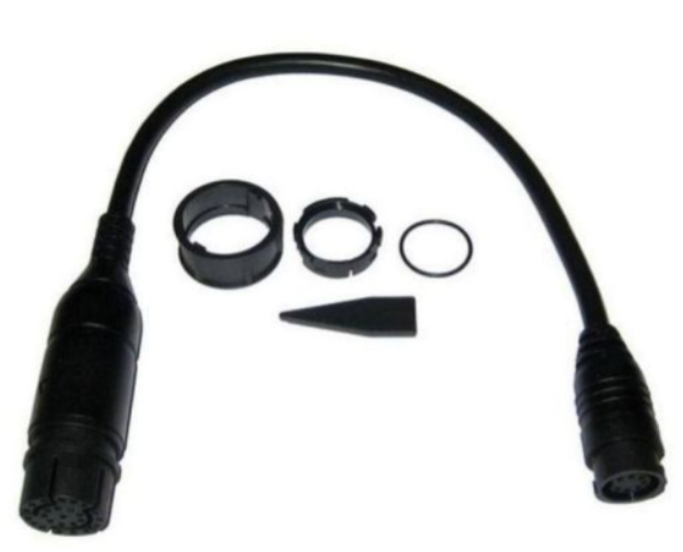 Raymarine Adaptor Cable (7 pin to 9 pin) to attache an Airmar (7 pin transducer to AXIOM 7 DV (9 Pin), part no: A80484