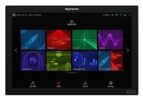 Raymarine Axiom XL 24 - 24” Multifunction Display Kit (includes RCR-SD, Alarm and Cable), part no: T70430