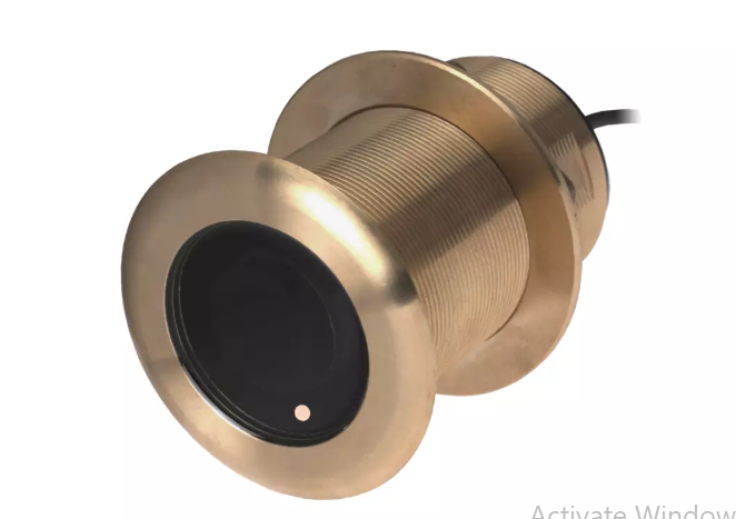 Raymarine B75H Bronze Low Profile D/T Through Hull Transducer 20° Angle (600W), part no: A80037