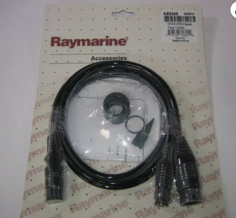 Raymarine CP470-CP570 Speed-Temp Y-Cable, part no: A80345