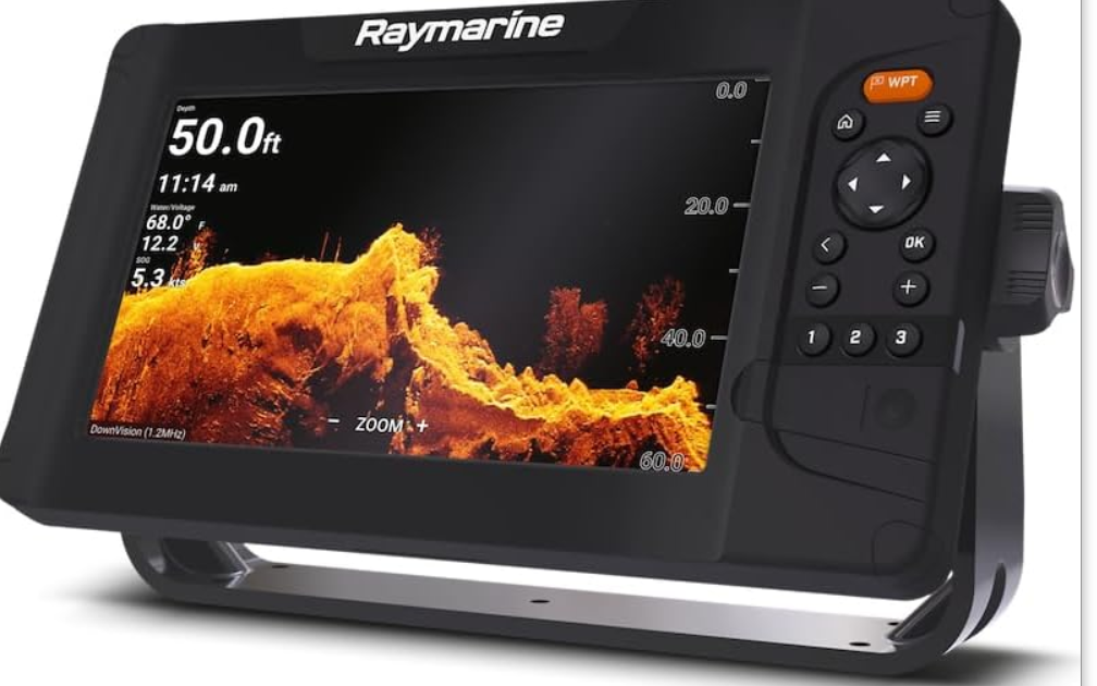 Raymarine Element 9 HV - 9” Chart Plotter with CHIRP Sonar, HyperVision, Wi-Fi & GPS, Navionics Chile, Argentina andEaster Island Chart, No Transducer, part no:E70534-00-CAE