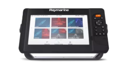 Raymarine Element 9 HV - 9” Chart Plotter with CHIRP Sonar, HyperVision, Wi-Fi, GPS, HV-100 transducer, No Chart, part no:E70534-05