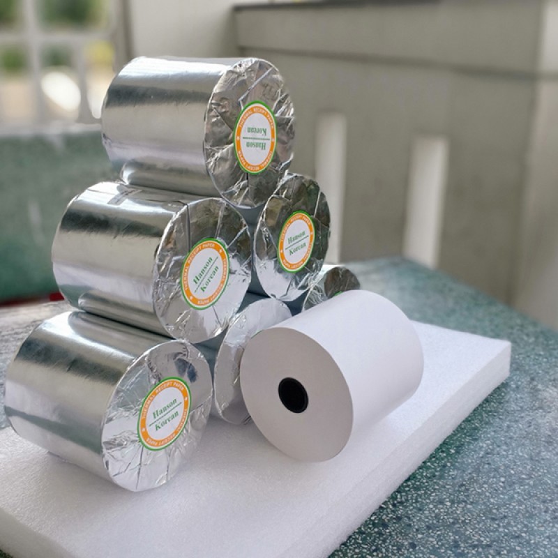 Roll paper 80mm x core 60mm  /  Giấy cuộn 80mm x lõi 60mm