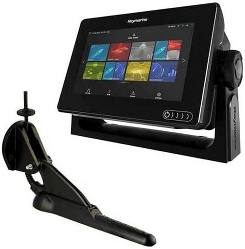 [ E70364-02-CAE] Raymarine AXIOM 7 DV Multifunction Display with integrated DownVision, 600W Sonar, DVS transducer and Navionics Chile, Argentina andEaster Island Chart, part no:E70364-02-CAE