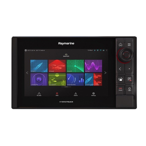 [E70371] Raymarine AXIOM Pro 9 RVX Multifunction Display with RealVision 3D and 1kW CHIRP Sonar, part no:E70371